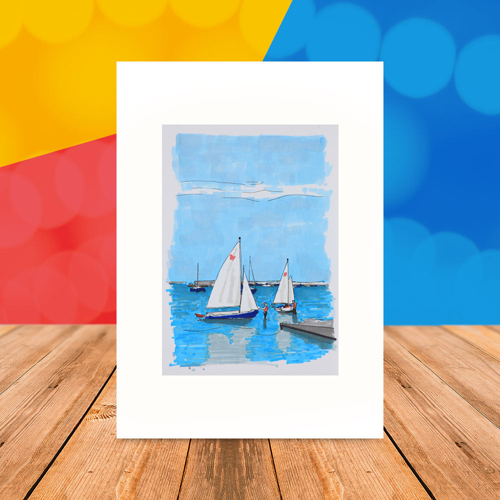 JJ22-1953 Incognito Art Print by Deirdre Hodnett
